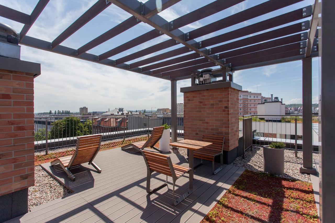 Gdansk, Dlugie Ogrody 18 - Rooftop Terrace, Parking Εξωτερικό φωτογραφία